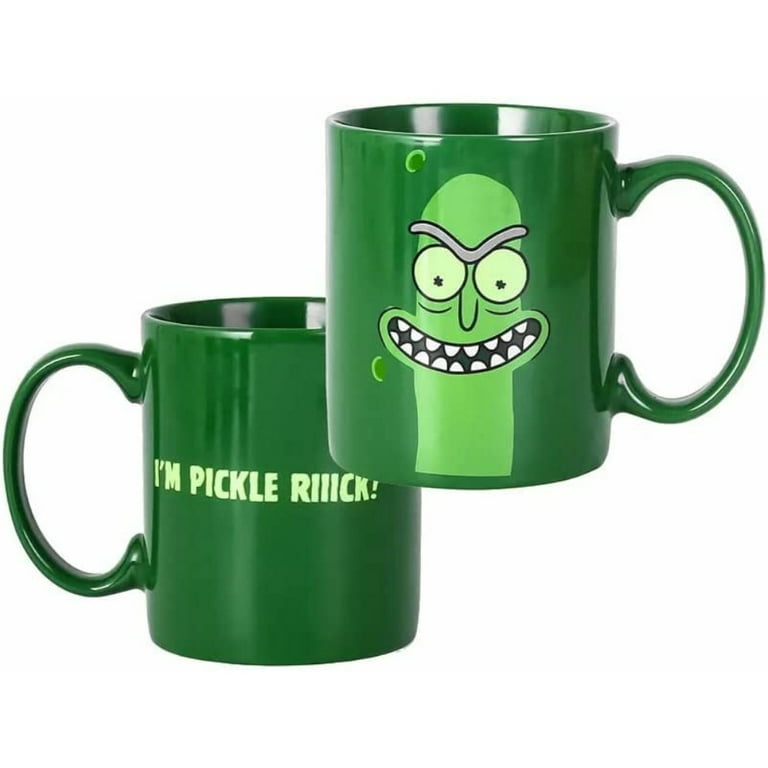 Taza Edición Especial Pepinillo Rick - Rick Y Morty