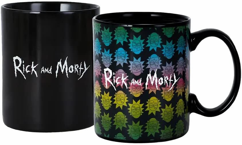 Taza Mágica Edición Limitada - Rainbow Rick (La Taza Cambia De Color)