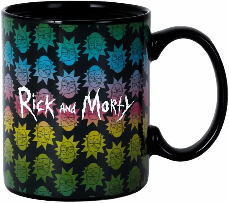 Taza Mágica Edición Limitada - Rainbow Rick (La Taza Cambia De Color)