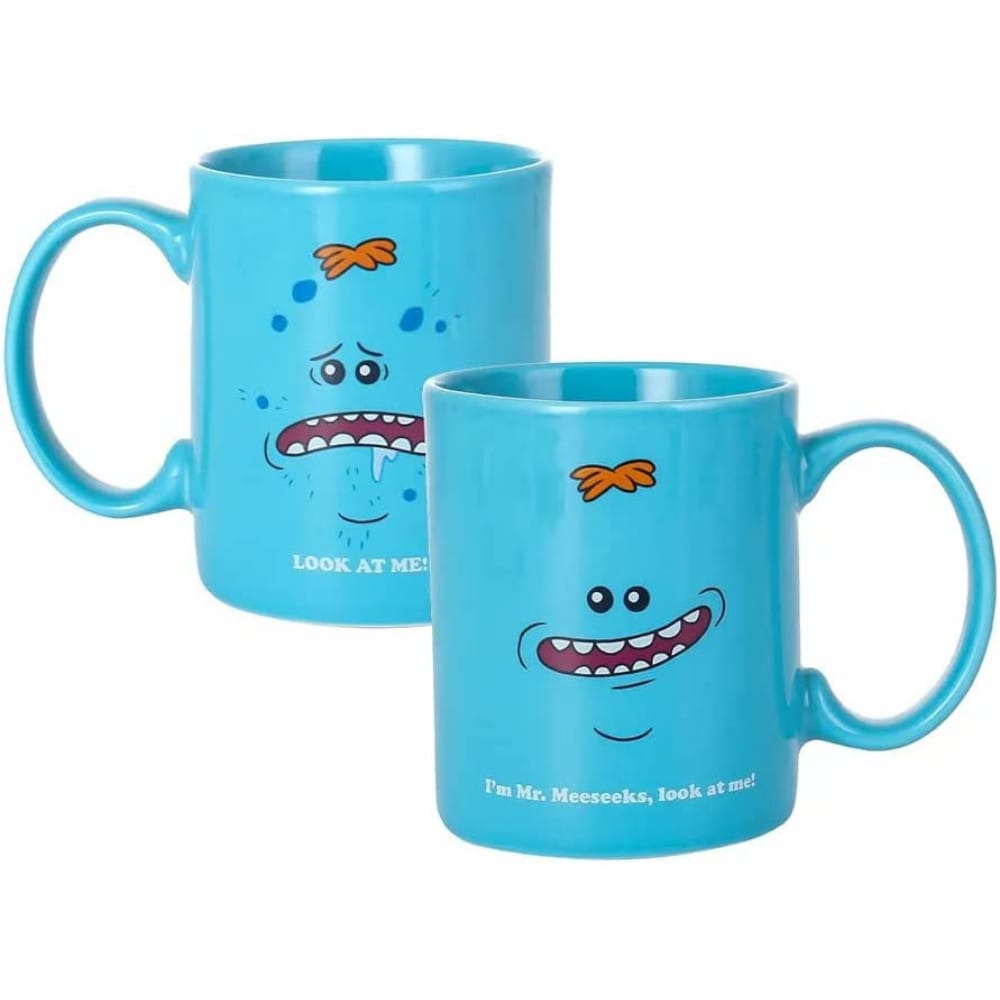 Taza Edición Especial - Mr. Meeseeks Mírame (Rick Y Morty)