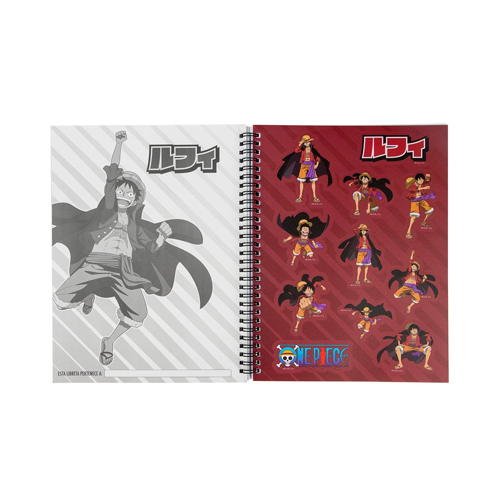 Libreta Profesional - Luffy (One Piece)