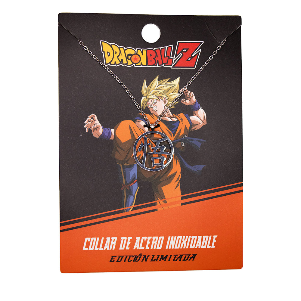 Collar Logo Goku Kanji - Dragon Ball Z
