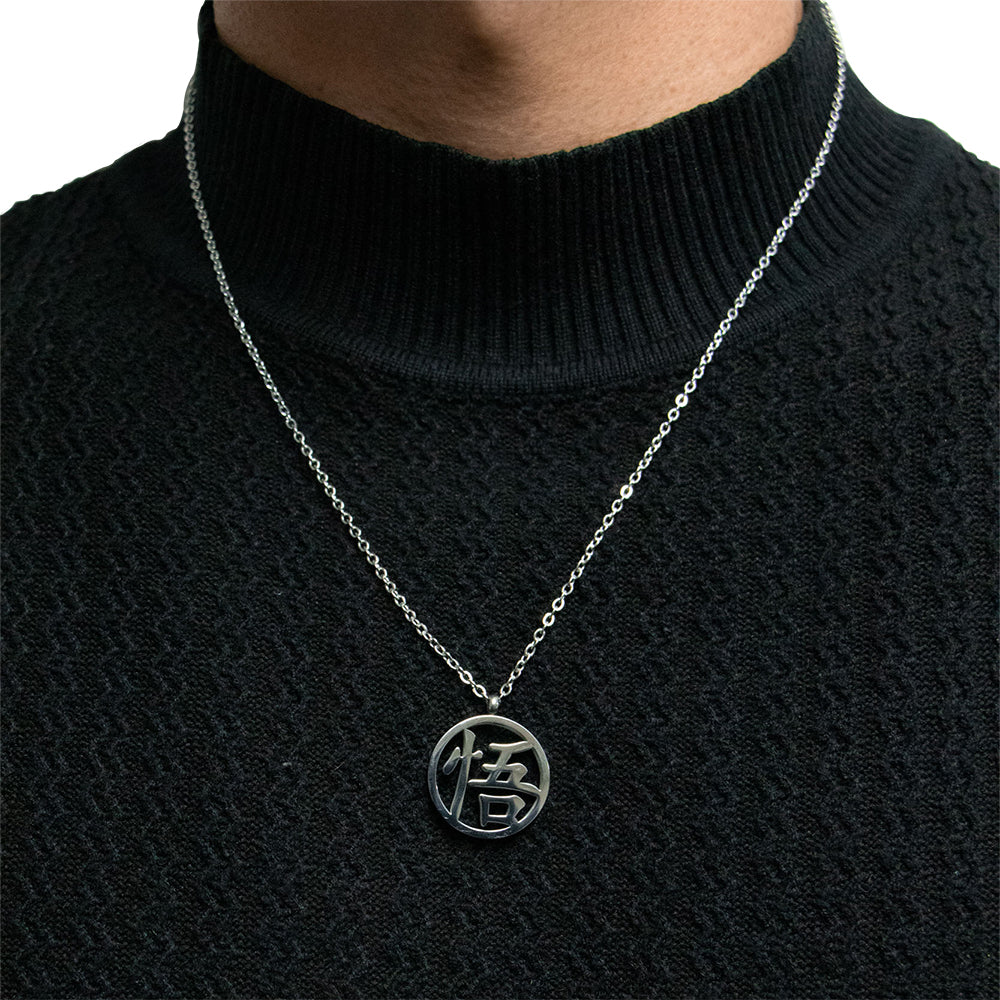 Collar Logo Goku Kanji - Dragon Ball Z