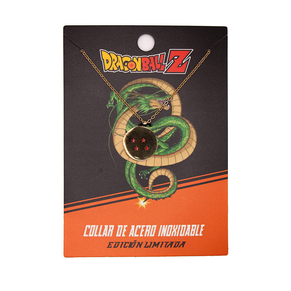 Collar Esfera Del Dragón 4 Estrellas - Dragon Ball Z