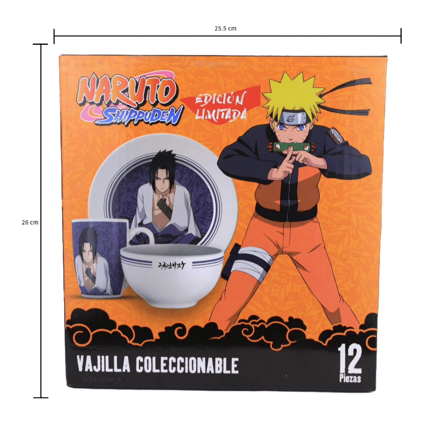 Vajilla Edición Limitada - Naruto