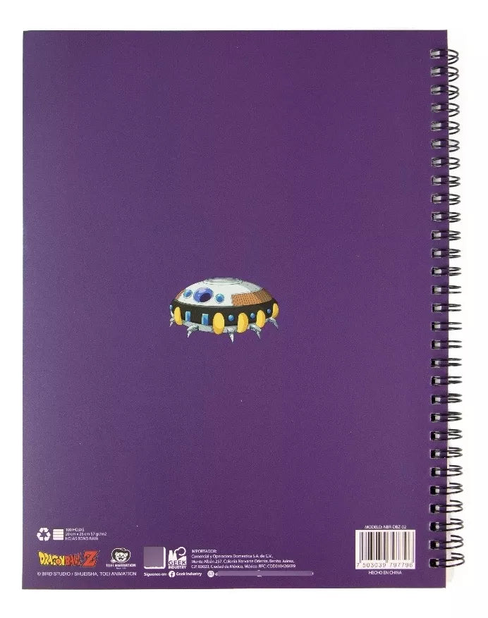 Libreta Profesional - Dragon Ball Z