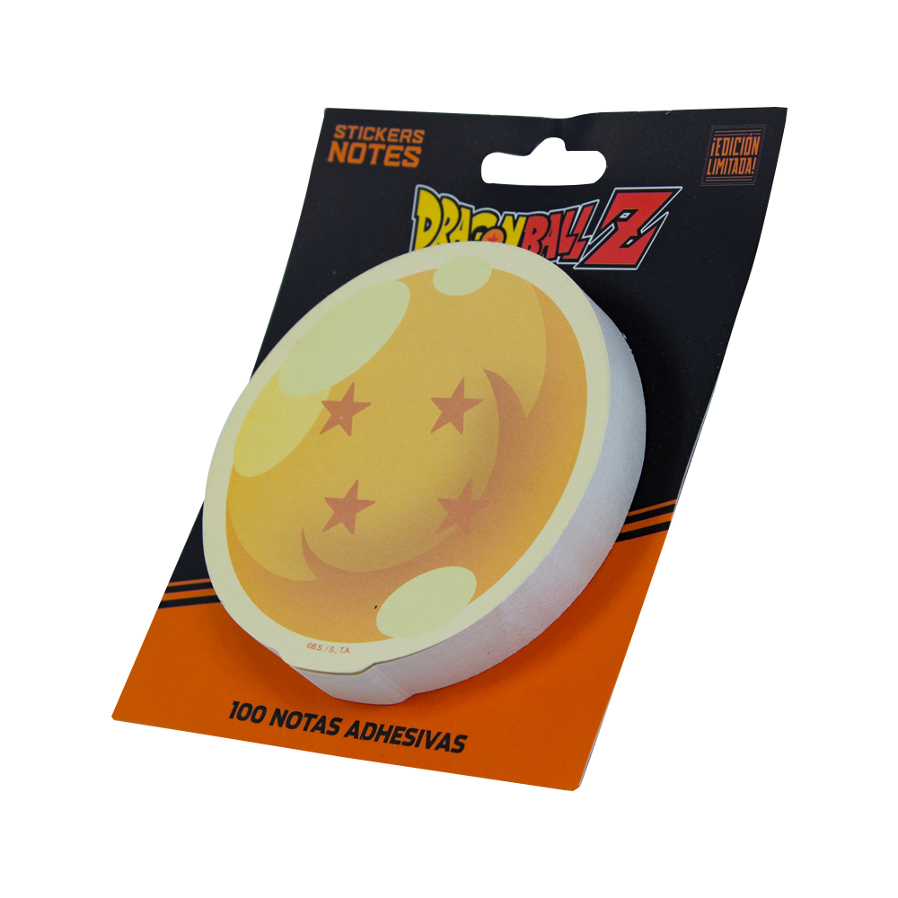Notas Adhesivas - Esfera del Dragon 4 Estrellas (Dragon Ball Z)