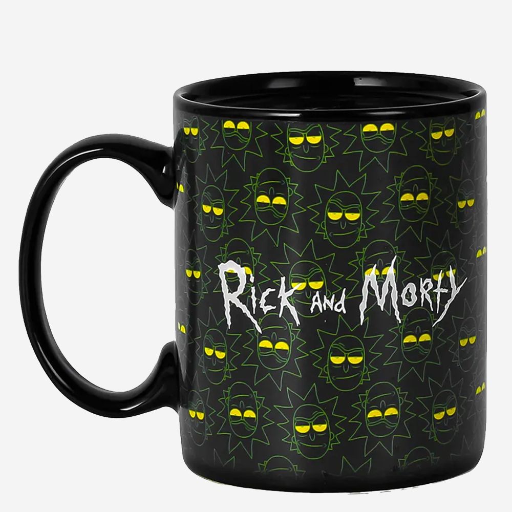 Taza Mágica Edición Limitada - Rick Y Morty (La Taza Cambia De Color)