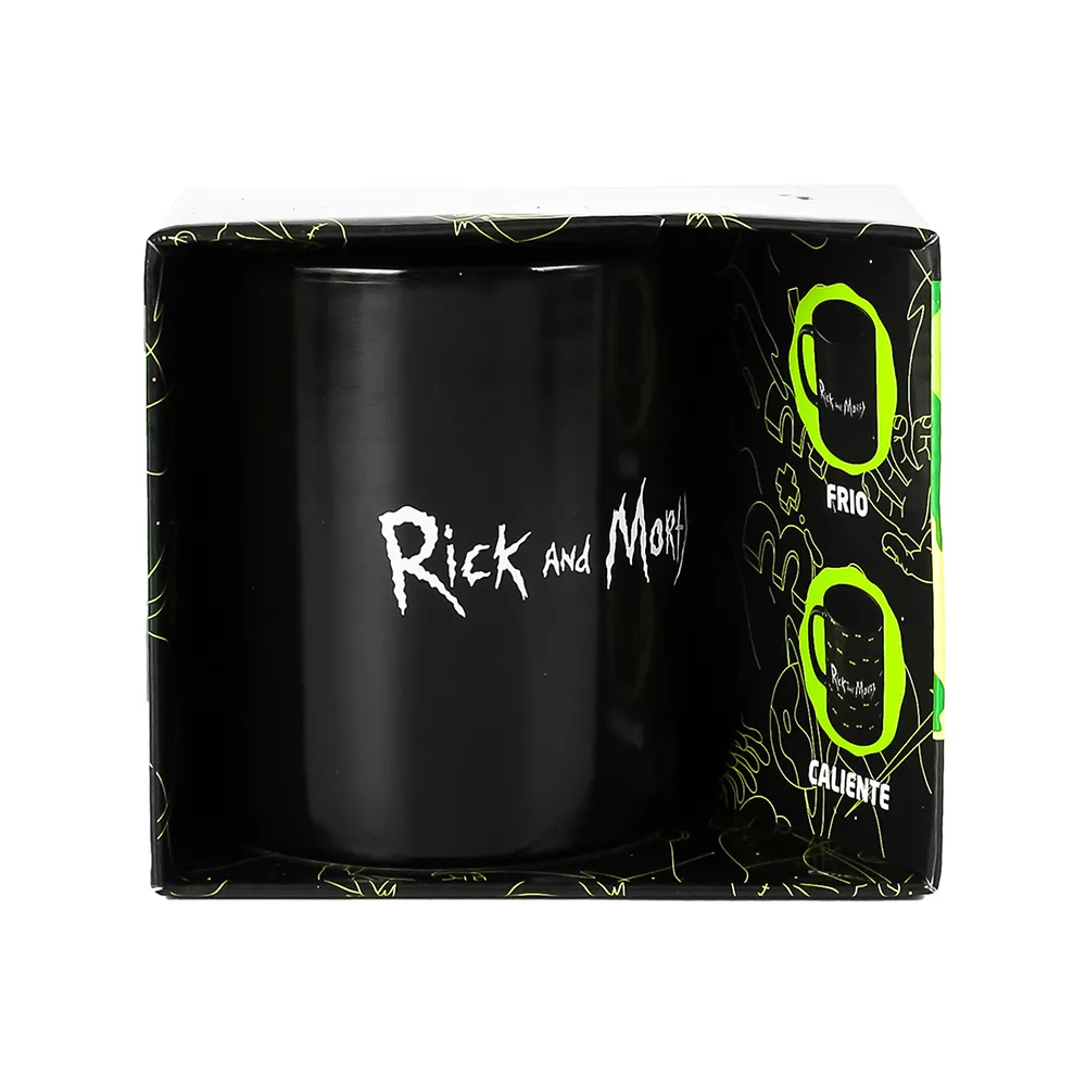 Taza Mágica Edición Limitada - Rick Y Morty (La Taza Cambia De Color)