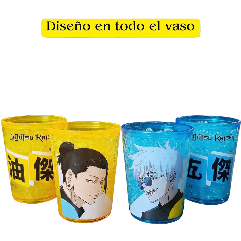 Set Duo Mini Vasos de Gel - Jujutsu Kaisen
