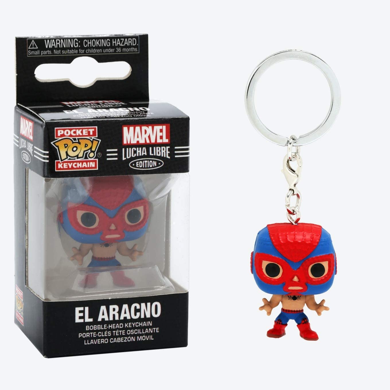 Pop Keychain: Marvel Luchadores - Spider Man