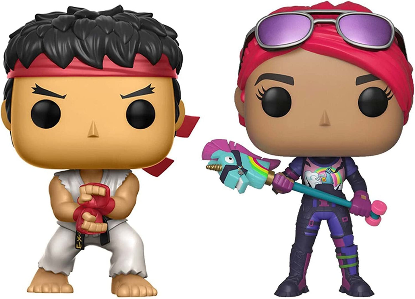 Pop Games: Street Fighter X Fortnite - Ryu & Brite Bomber (2 Pack)