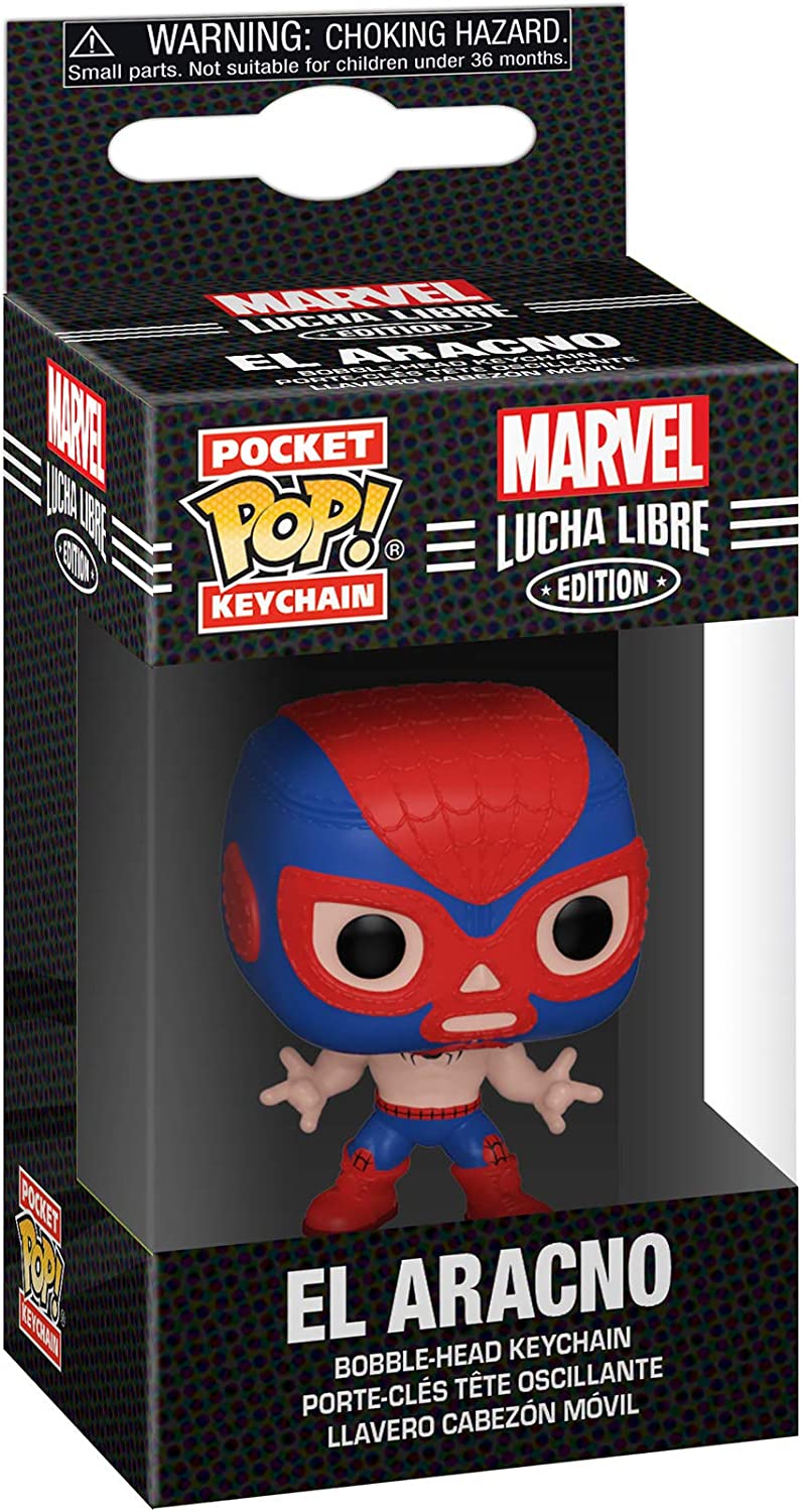 Pop Keychain: Marvel Luchadores - Spider Man