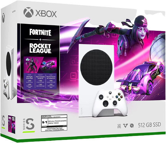 Consola Xbox Series S 512 GB - Paquete Fortnite y Rocket League