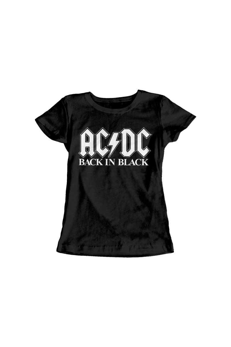 Playera Para Chava AC/DC Back In Black