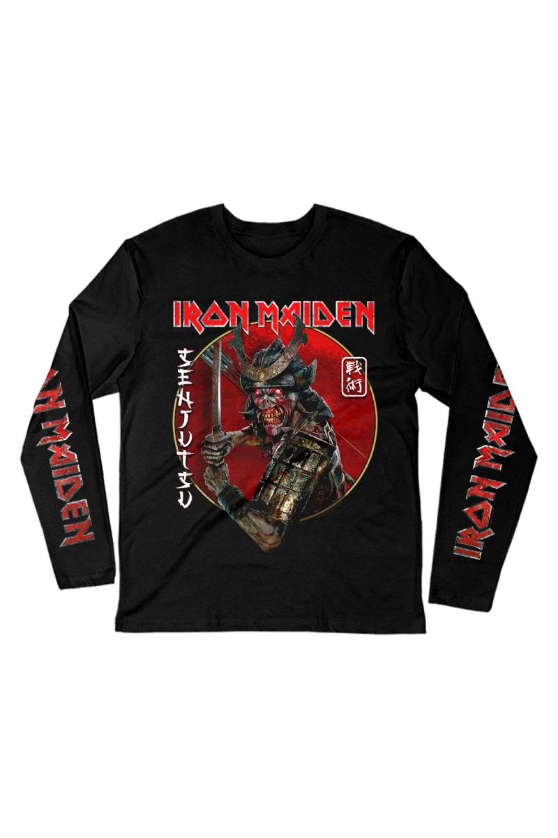 Playera Manga Larga Iron Maiden Senjutsu