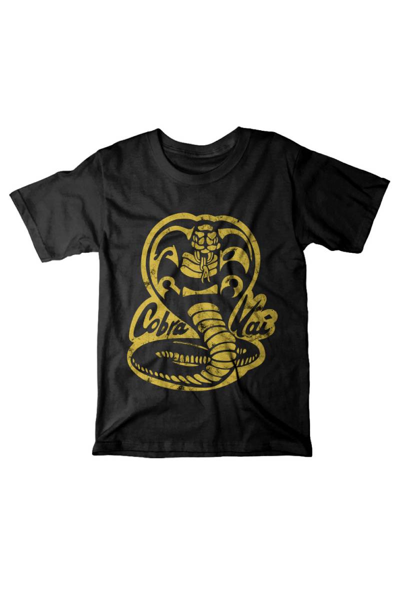 Playera Cobra Kai Vintage - Negro