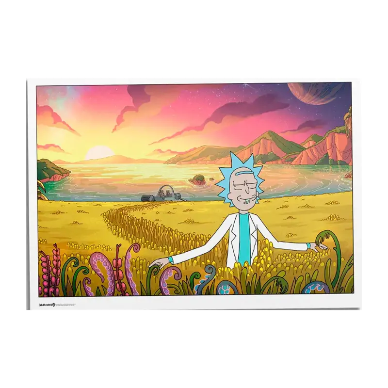 Rick & Morty: Poster Exclusivo - Social Distancing