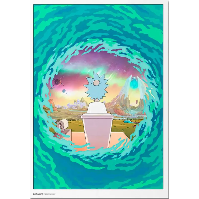 Rick & Morty: Poster Exclusivo - Portal
