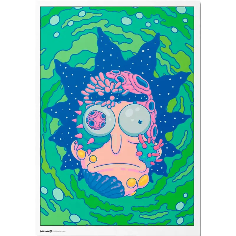 Rick & Morty: Poster Exclusivo - Rick