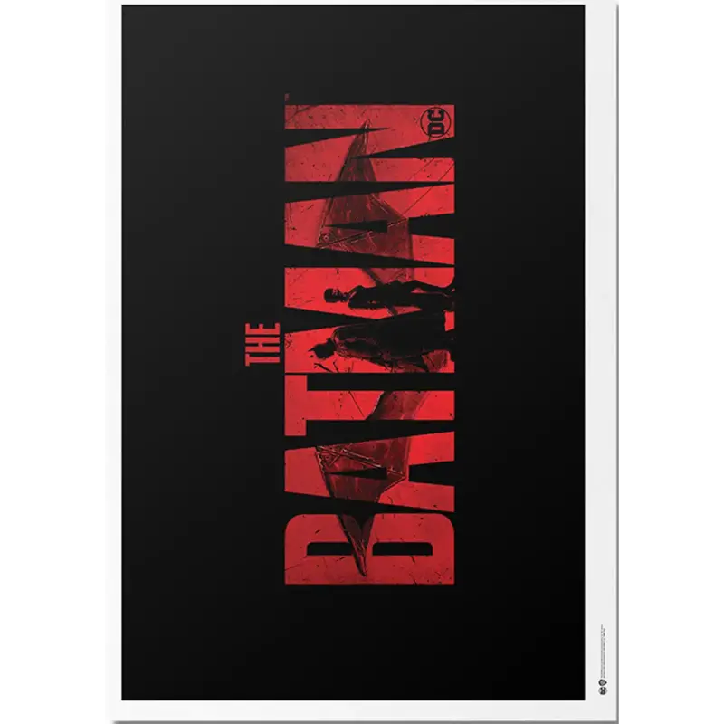 The Batman:The Batman (Logo) - Poster Exclusivo (Piezas Limitadas)