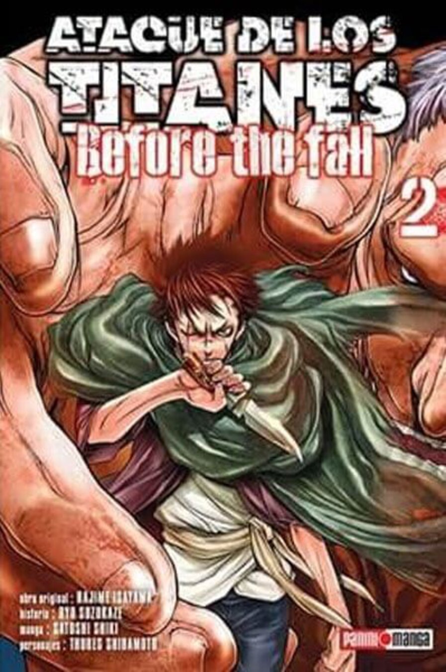 ATAQUE DE LOS TITANES BEFORE THE FALL N. 2