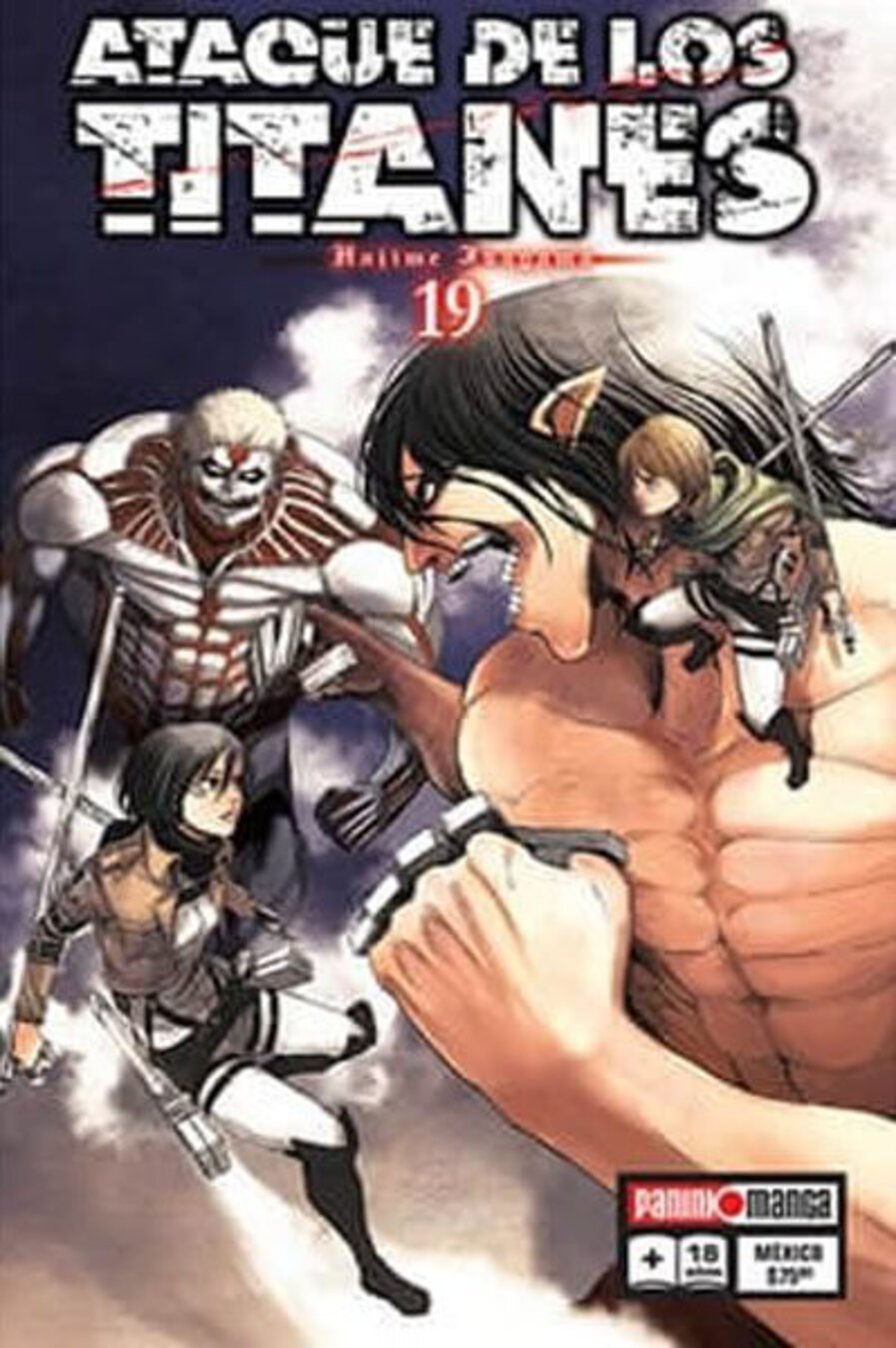 ATAQUE DE LOS TITANES NO. 19