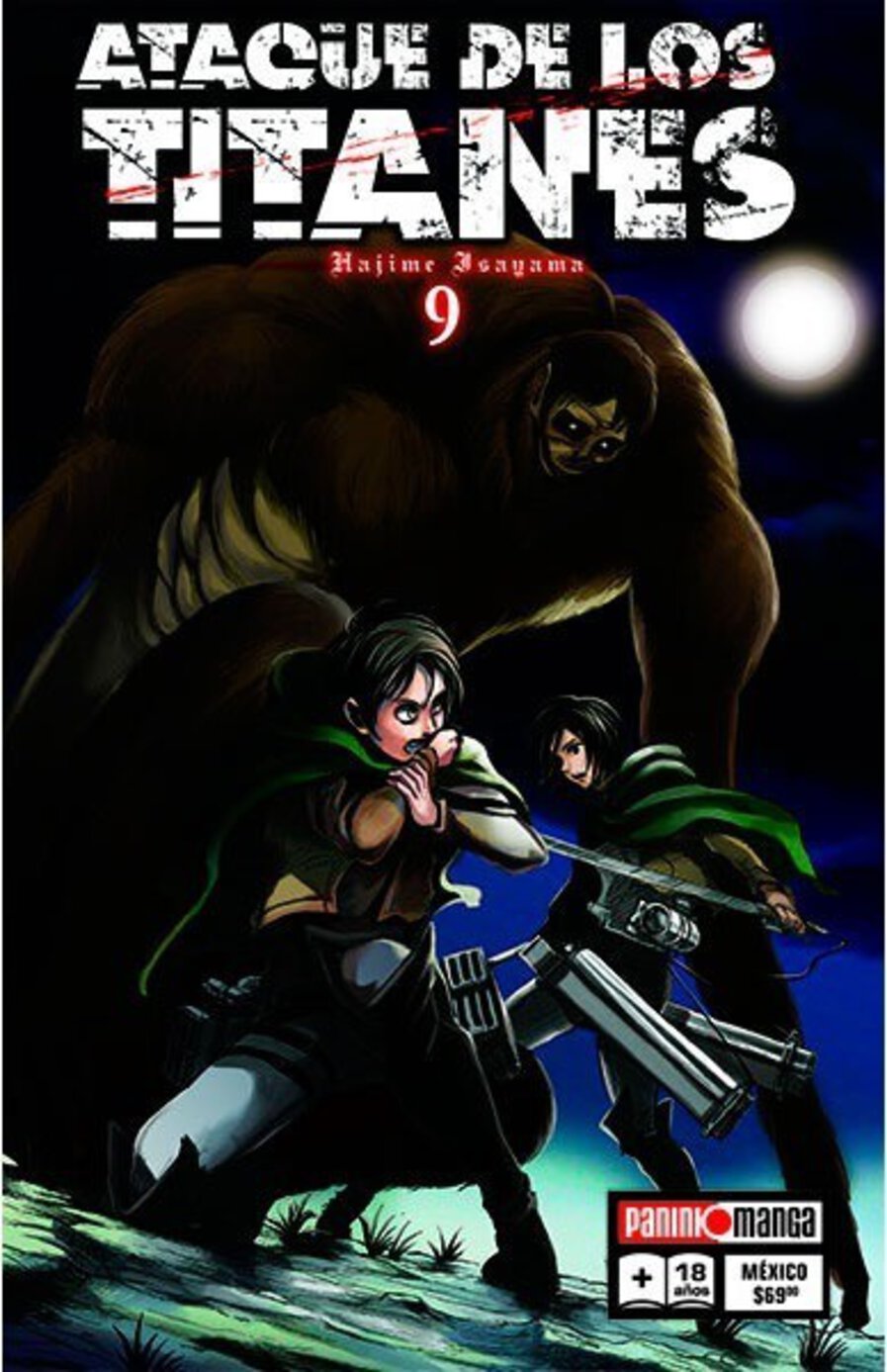 ATAQUE DE LOS TITANES NO. 9