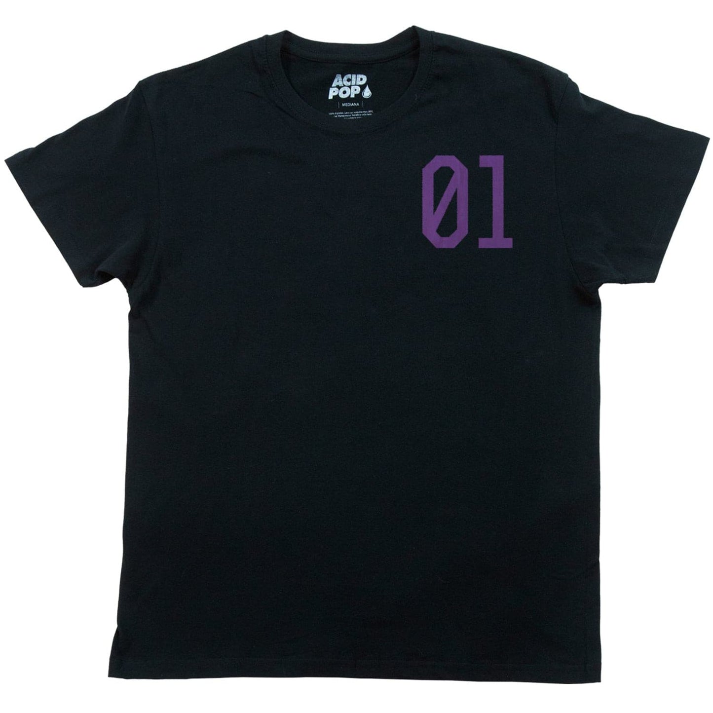 Playera Ikari / Neon Genesis Evangelion - Negro