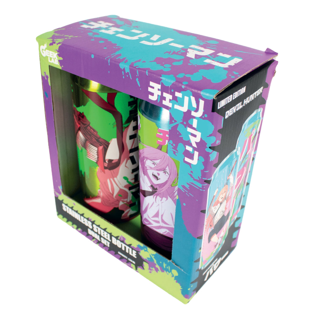 Termo Lata Dual Set - Chainsaw Man