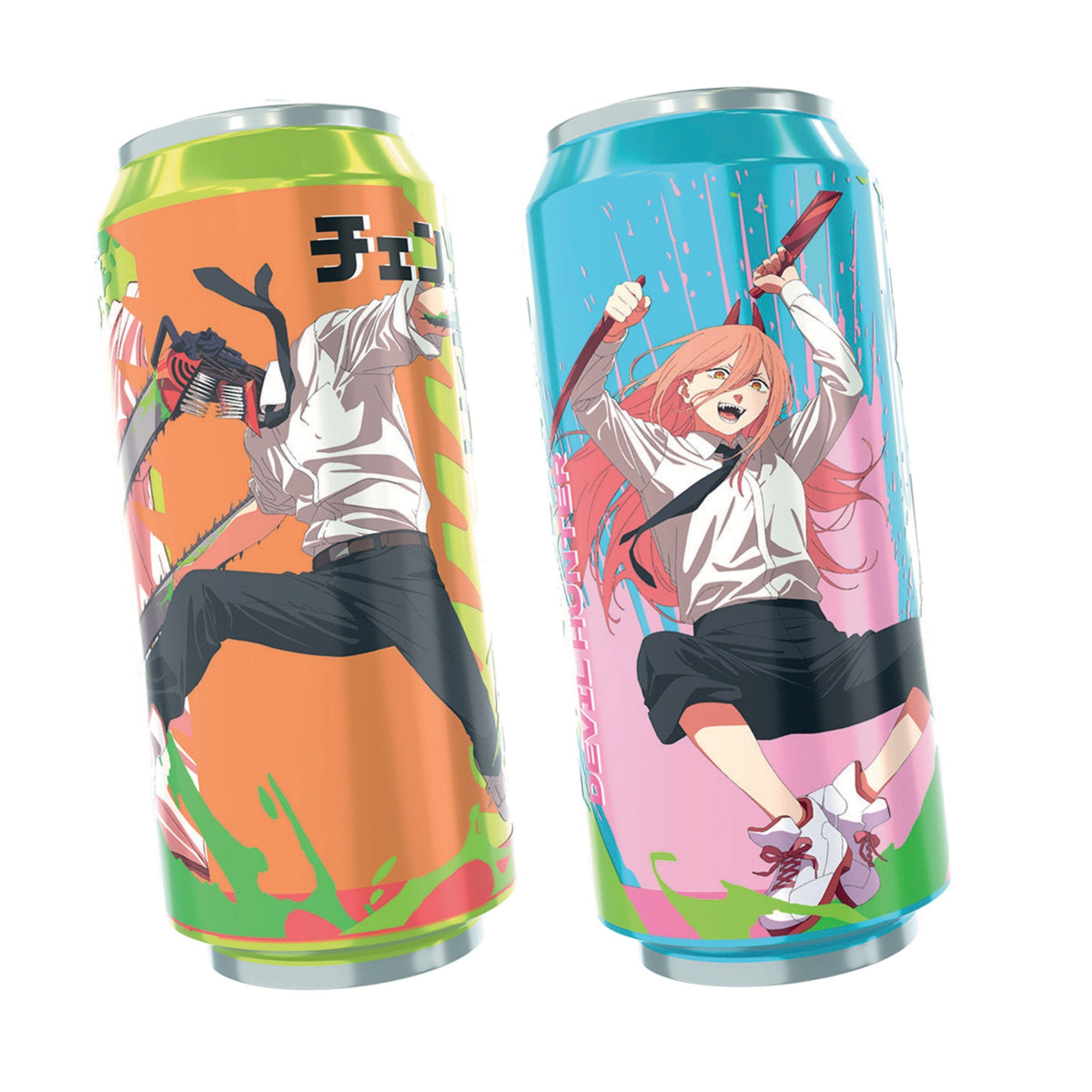 Termo Lata Dual Set - Chainsaw Man