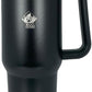Termo Acero Inoxidable con Popote 1.1 L (Negro)