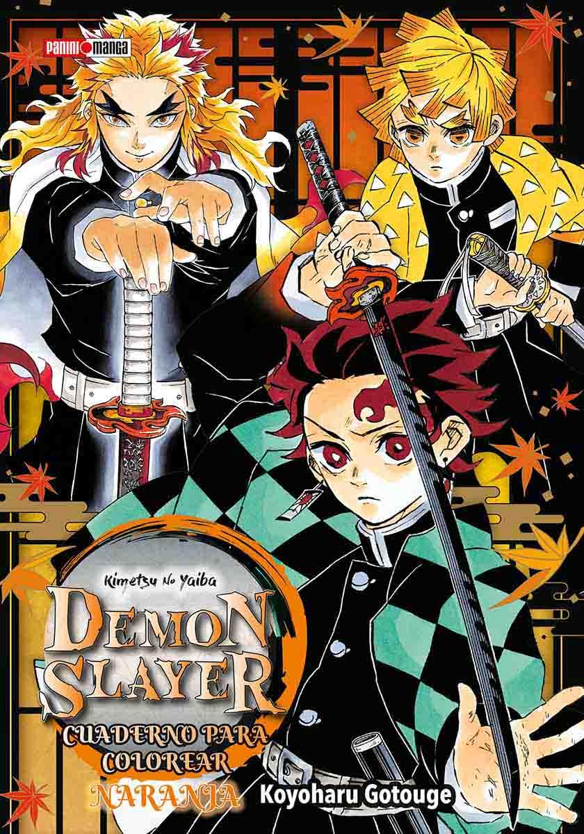 DEMON SLAYER CUADERNO PARA COLOREAR N.3