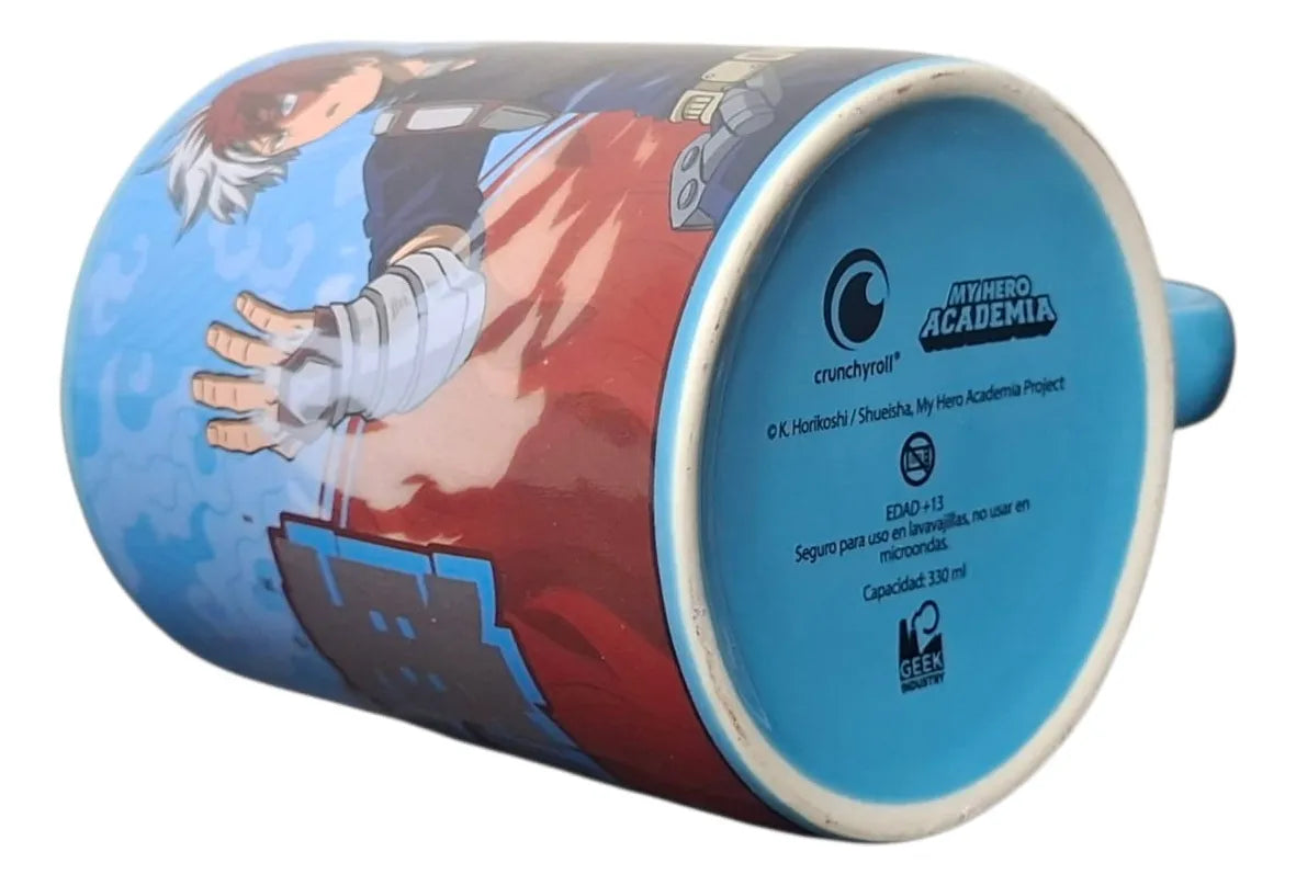 Taza Coleccionable - Shoto Todoroki (My Hero Academia)