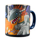 Taza Jumbo Coleccionable - Digimon (Metalgreymon)