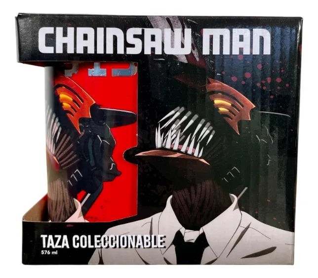 Taza Jumbo Coleccionable - Chainsaw Man (Denji)