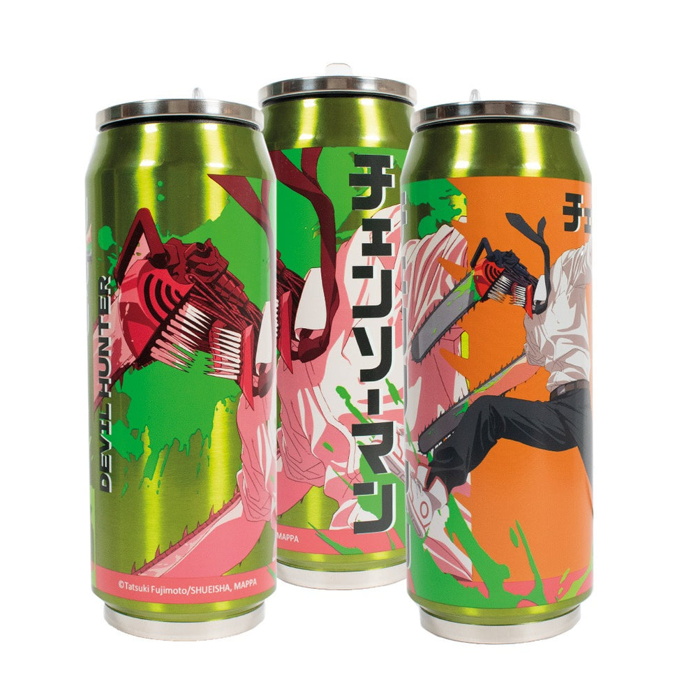 Termo Lata Dual Set - Chainsaw Man
