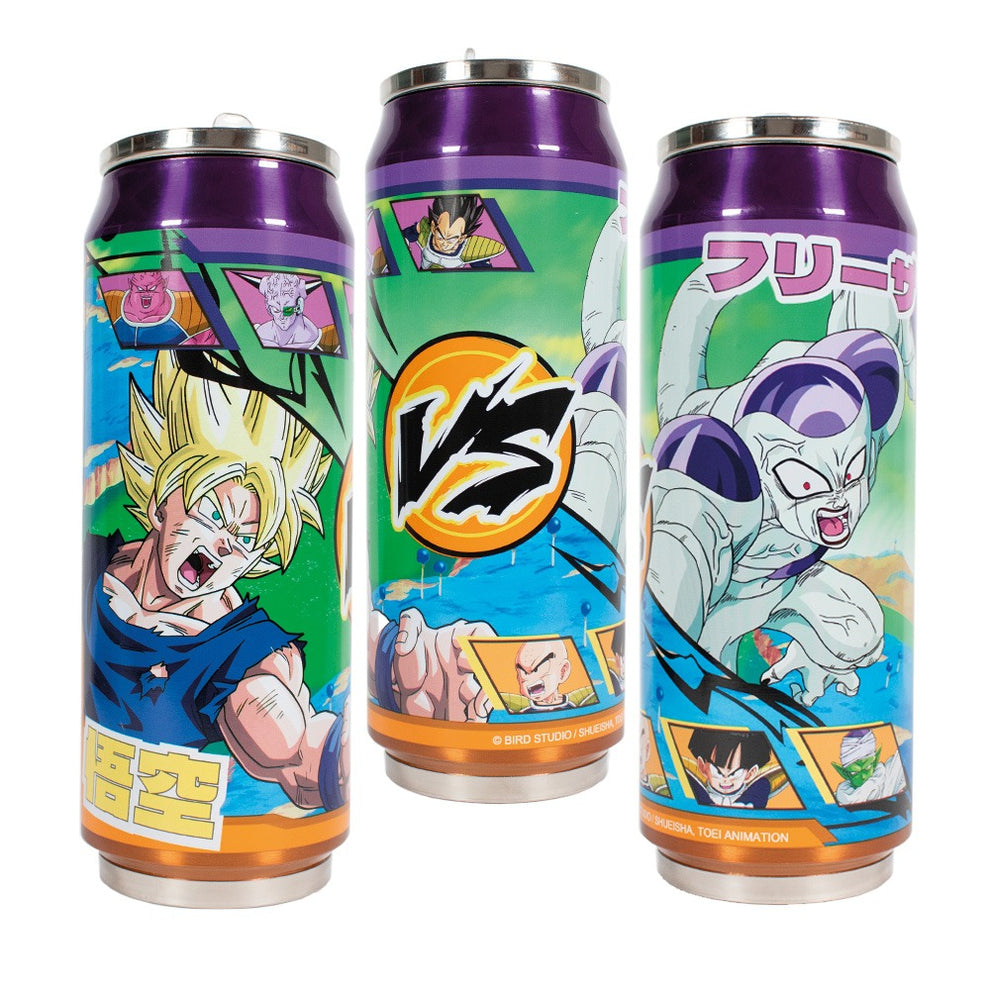 Termo Lata Goku Super Saiyan vs Freezer - Dragon Ball Z