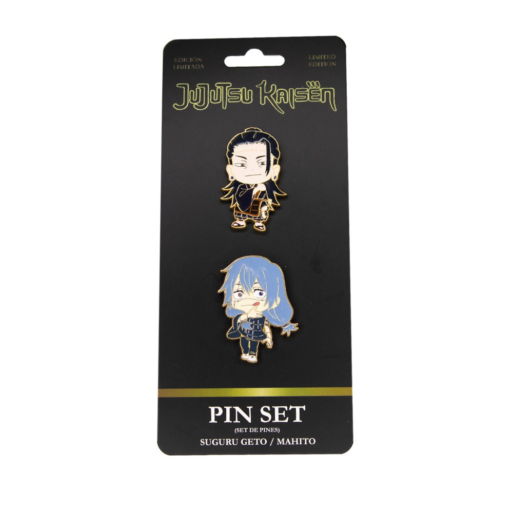 Set de Pines Geto y Mahito – Jujutsu Kaisen