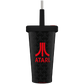Atari Tumbler Shaker Cup (Vaso de Acero Inoxidable con Popote)
