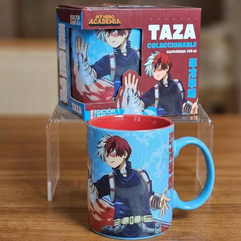 Taza Coleccionable - Shoto Todoroki (My Hero Academia)