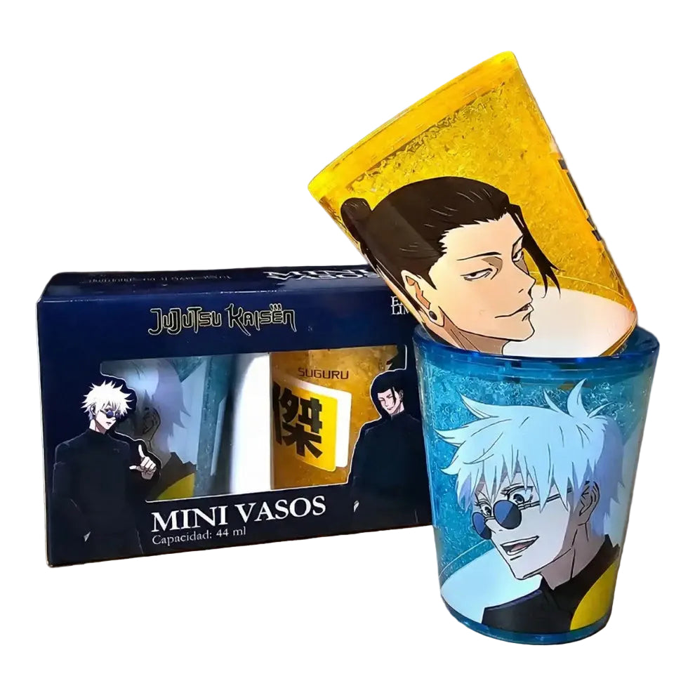 Set Duo Mini Vasos de Gel -  Jujutsu Kaisen