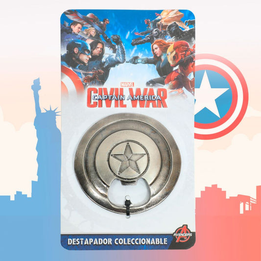 Destapador Civil War Escudo Oneshot BCX