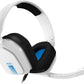 ASTRO Gaming A10 Headsets alámbricos, 3.5mm, para PS5, PS4, PC, Mac, Móvil - Blanco/Azul