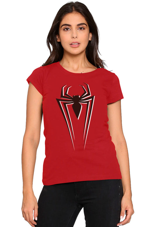 Playera Para Chava Spider Man Logo Movie - Rojo