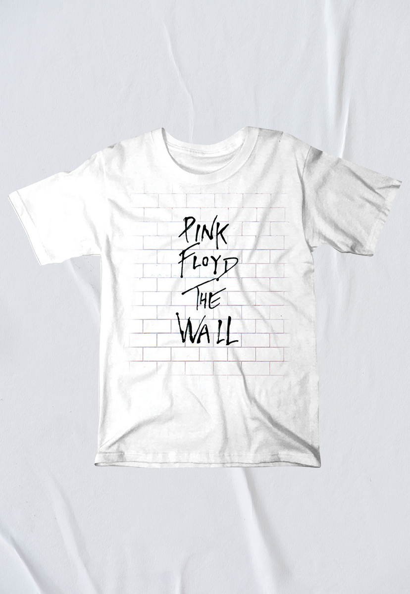 Playera Pink Floyd The Wall - Blanco