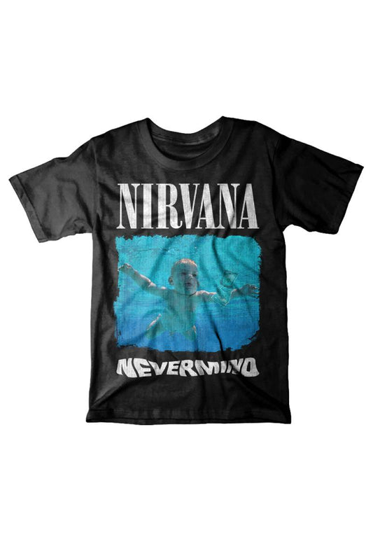 Playera Nirvana Nevermind - Negro