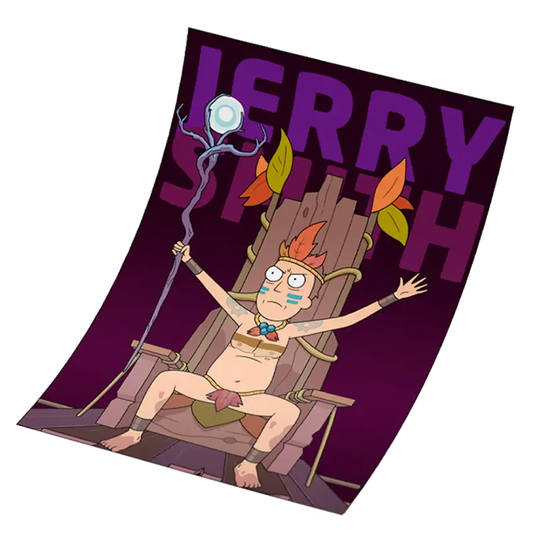 Rick & Morty: Poster Exclusivo - Jerry Smith
