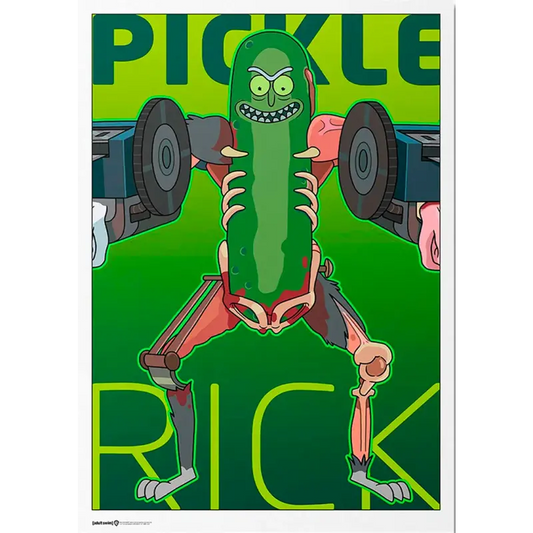 Rick & Morty: Poster Exclusivo - Pickle Rick