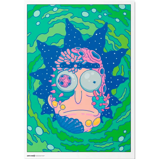 Rick & Morty: Poster Exclusivo - Rick